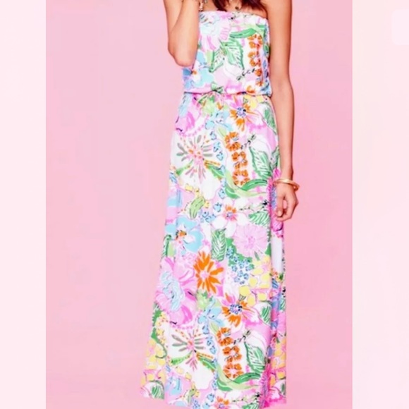 chinese dress ladies Tiernan Strapless Maxi Dress  Cloister Collection